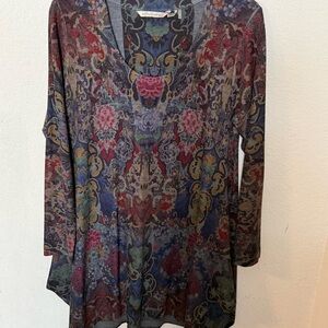 Soft Surroundings Paisley floral Tunic small